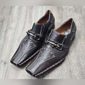 Men's Dark Brown Ball-Band Loafers Shoes Size 9.5